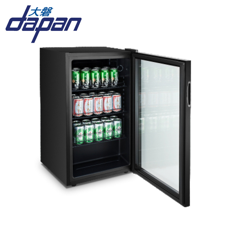 For cocacola single door transparent front glass door cold refrigerator fridge