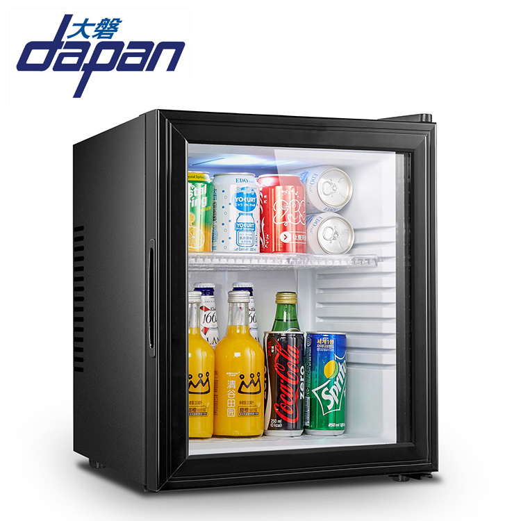 Hotel home appliance branded 220v no frost beverage cooler soft drink ice cream mini fridge with lock and key