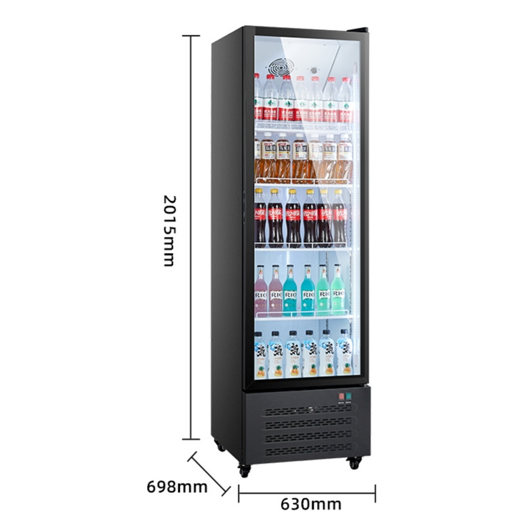 Refrigerator With Locking Door Cocas Colas Display Fridge Refrigerator Commercial Supermarket Refrigeration Equipment