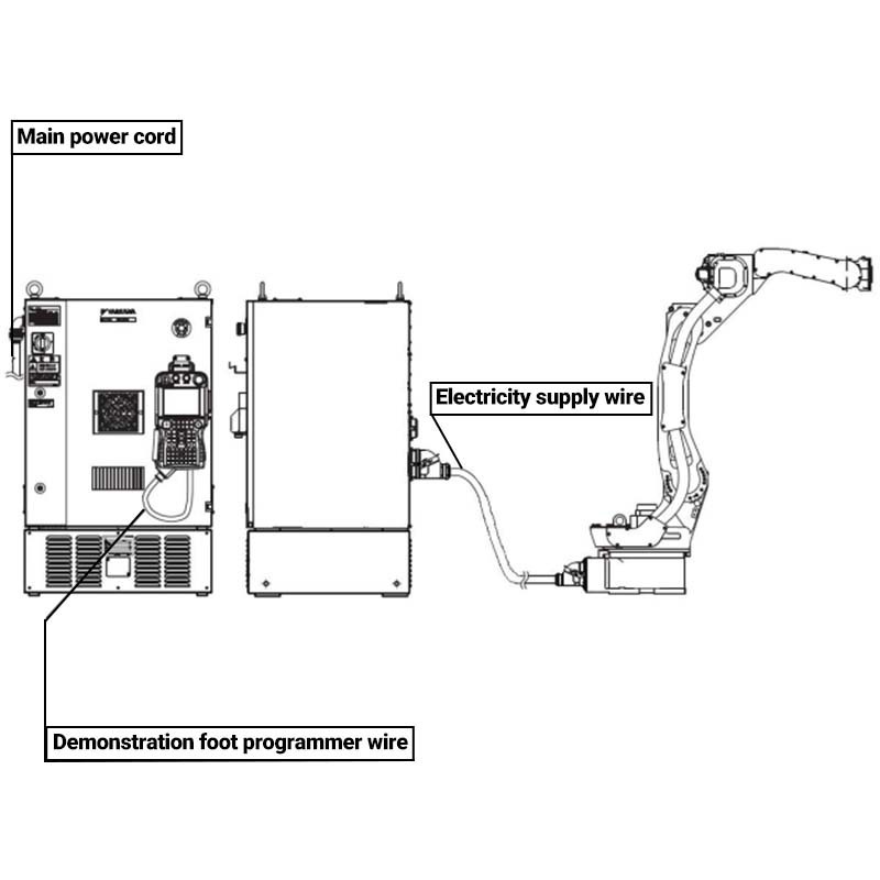 Automatic Welding Industrial Robot Arm 6 Axis For Welding Fiber Laser Robotic Welding Machine