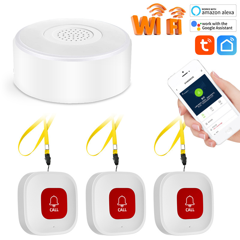 Tuya Smart Home System Home Alarm Kit DIY  House Apartment Office  Anti-theft devices Works With Google Alexa