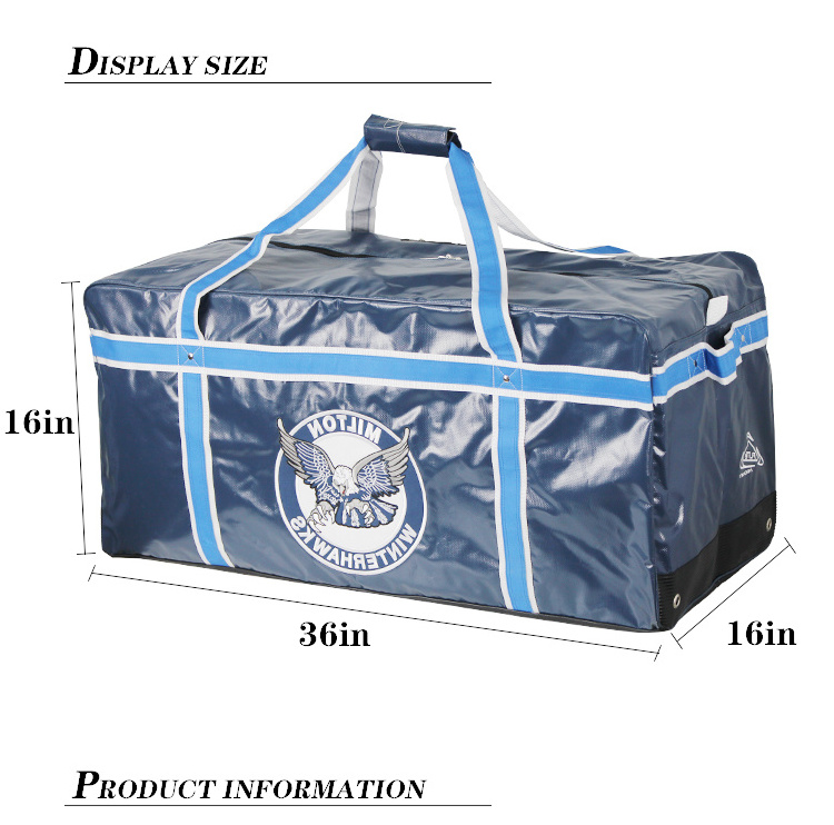 Custom Professional OEM Field Hockey Bag Embroidery Logo Hockey Equipment Bag Duffel Bags