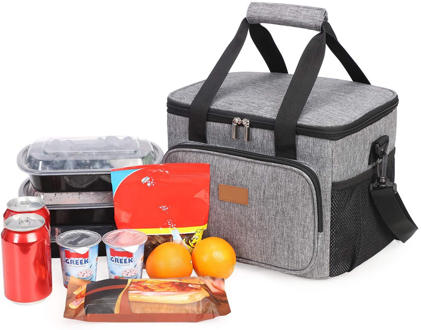 Wholesale Custom Waterproof Polyester Wine Soft Freeze Camping Chair with Fruit Food Picnic Insulated Cooler Lunch bags