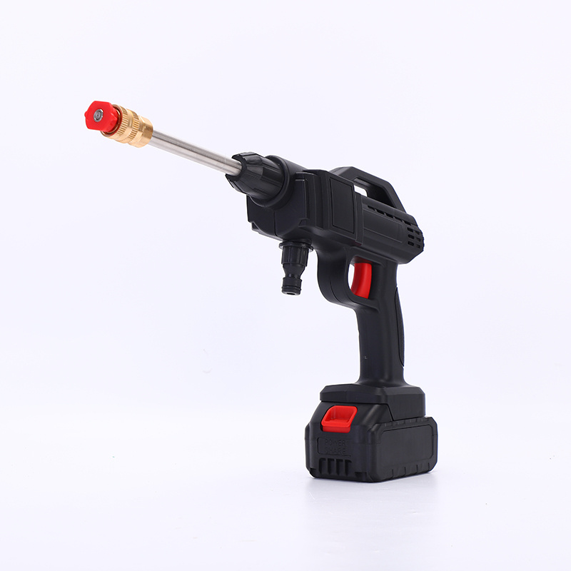 Wireless Car Washer 24V Lithium Battery Portable High Pressure Washer 25000kpa Cleaning Water Gun Garden Sprayer