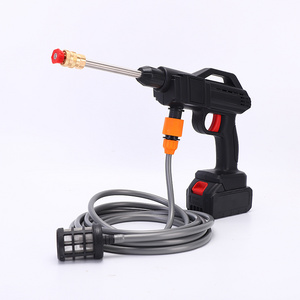 Portable high pressure Floor Tiles Cleaner car wash spraying Wireless Cleaning car washing gun sprayer