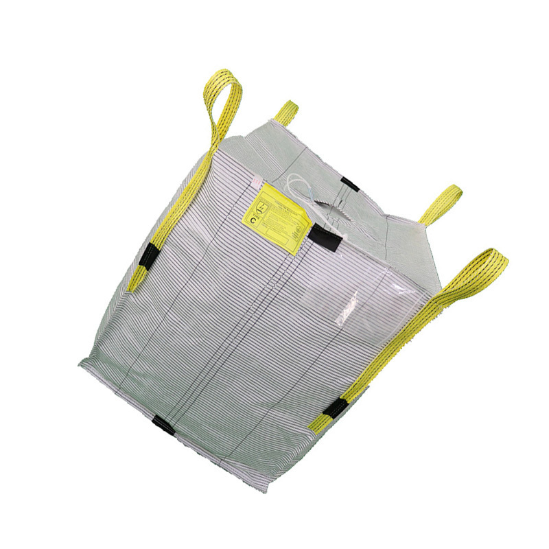 Conductive Type C Big Bags FIBC 1ton Jumbo Bag for Chemicals Customized 1000kg-2000kg Groundable