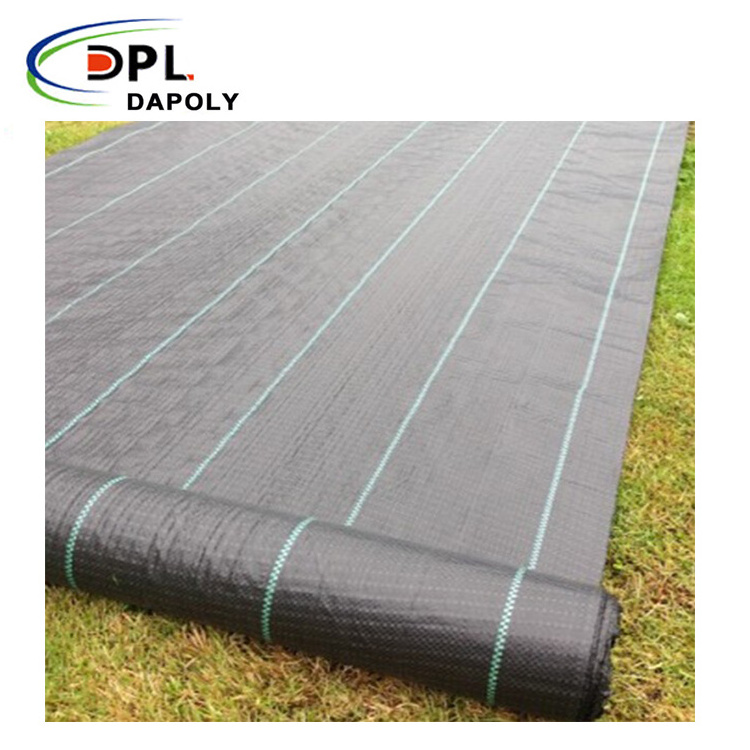 Dapoly Weed Mat Agricultural PP Plastic Fabric Anti Grass Mat Ground Cover Weed Control Mat