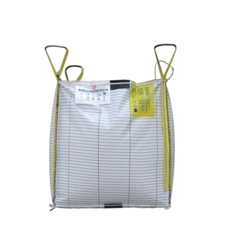 Conductive Type C Big Bags FIBC 1ton Jumbo Bag for Chemicals Customized 1000kg-2000kg Groundable