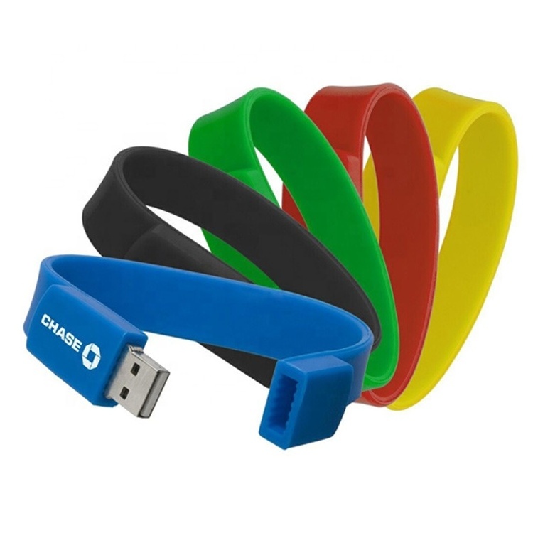 High Quality promotional usb flash drive Usb 2.0 Flash Stick 4Gb 8Gb 16Gb 32Gb 64Gb Sport Silicon Wristband Usb Pen Drive