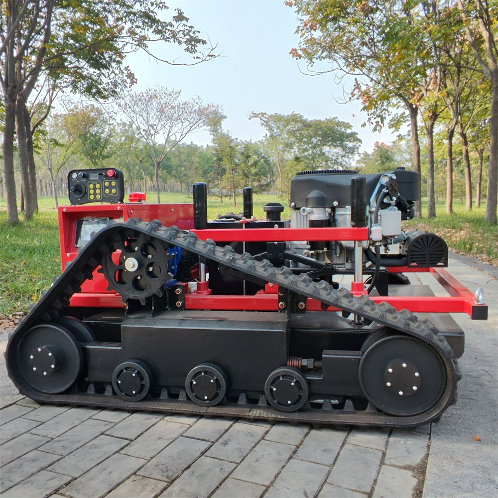 DQG CE EPA New Design Remote Control Robot Crawler Lawn Mower Multi Purpose Rc Lawn Mower For Garden