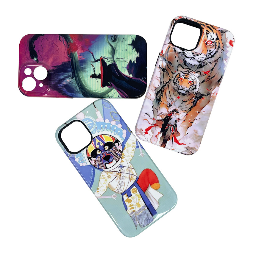 Daqin cell phone mobile case covers printing machine automatic 3d sublimation vacuum heat transfer press machine new condition