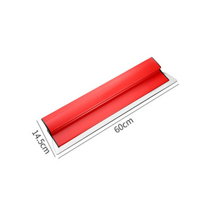 600mm Red stainless steel scraper manual Putty Scraper flat blade wall decoration tool