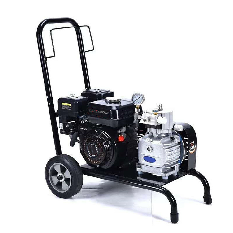 Multifunctional gasoline-driven electric airless paint sprayer