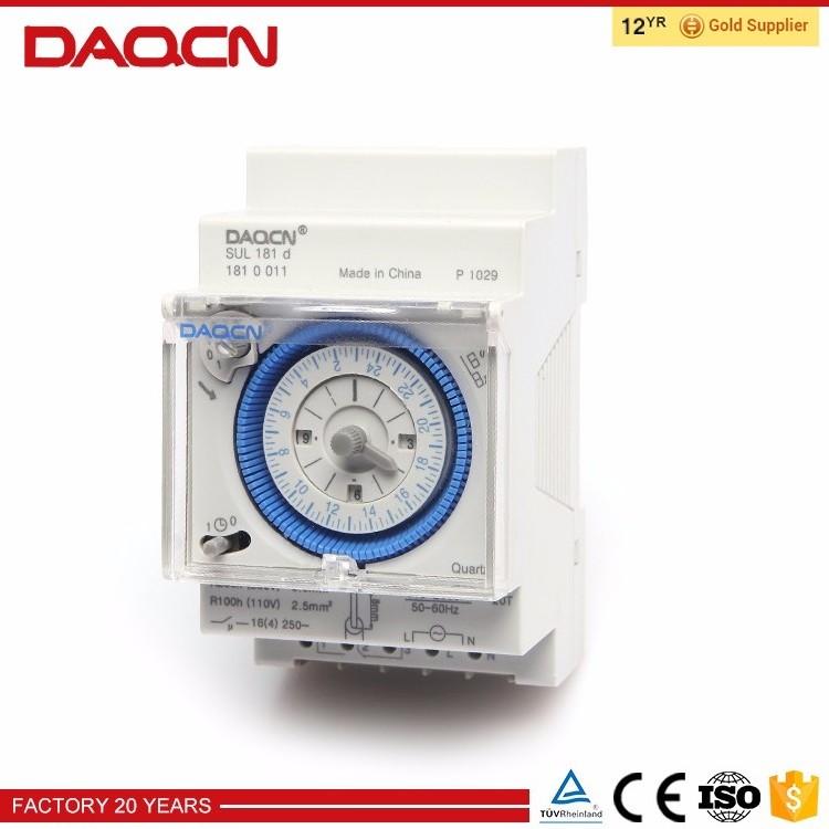 analog timer switch sul181h 110-220vac for lighting