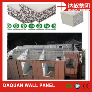 Daquan Building Material / Lightweight Insulated Concrete Panel-- EPS Concrete Panel