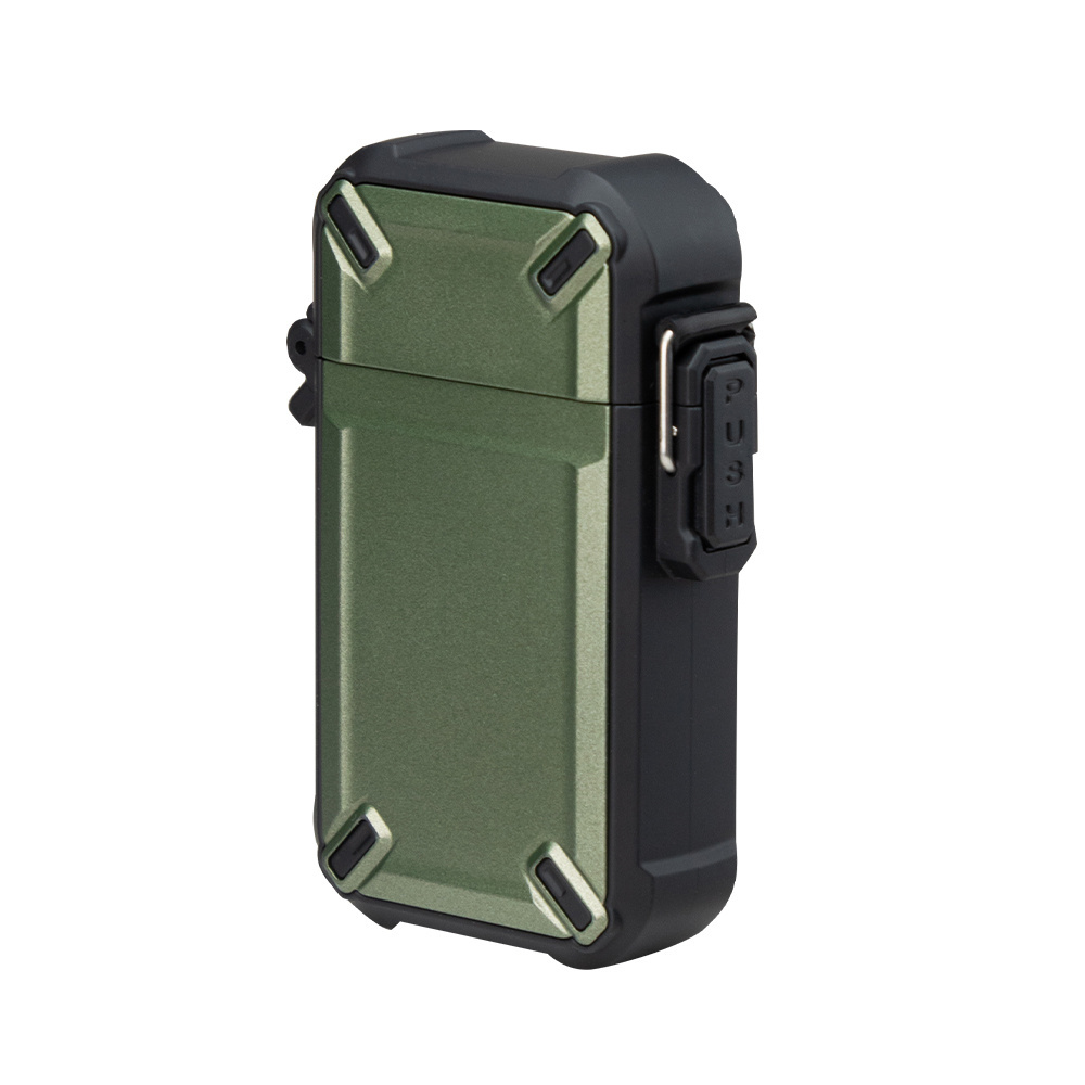 Daqun windproof USB charging outdoor waterproof electric arc lighter