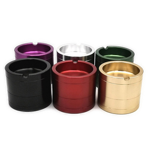 High quality small manual herb grinder aluminum alloy spice grinder