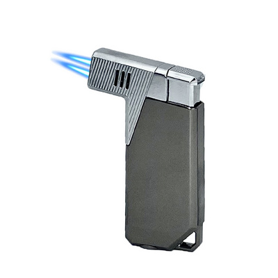 Torch lighter cigar lighter with Butane gas refillable cigar lighter custom Logo