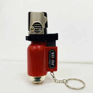 Inventory Plastic Cigar Torch Lighter Butane Jet Single Jet Flames Gas Lighter