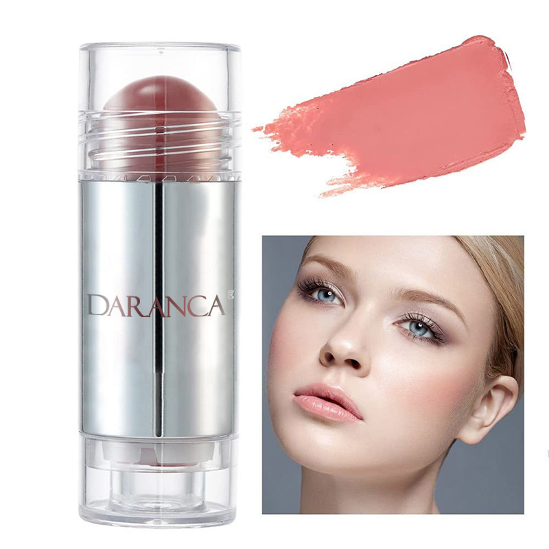 New Private Label  Waterproof Original Fine And Smooth Face Makeup Shimmer Cheek Blusher Glow Cream Blush Stick