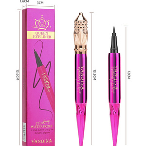 Customize Luxury Waterproof Matte Liquid Eye Liner Private Label Liquid Eyeliner Pen For Eye Makeup