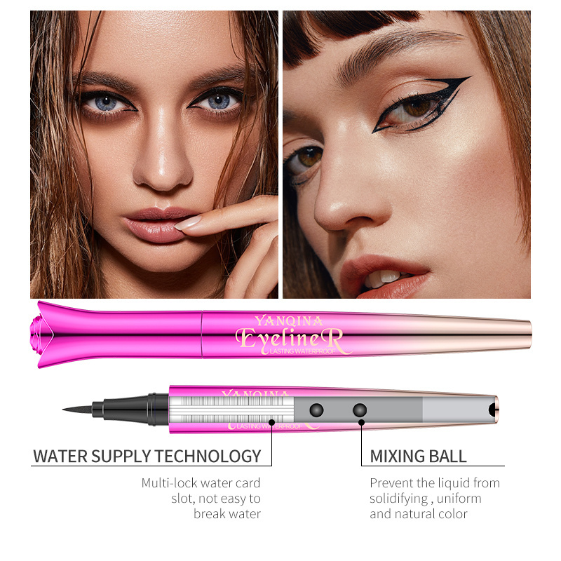 self adhesive eyeliner 3d eyelashes magnetic eyelashes no glue eyeliner private label lashes magic eyeliner glue pen