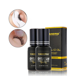 Wholesale Eyelash Glue Private Label Waterproof Long Lasting 0.5 Sec Non-irritating Eyelash Extensions Adhesive Lash Glue