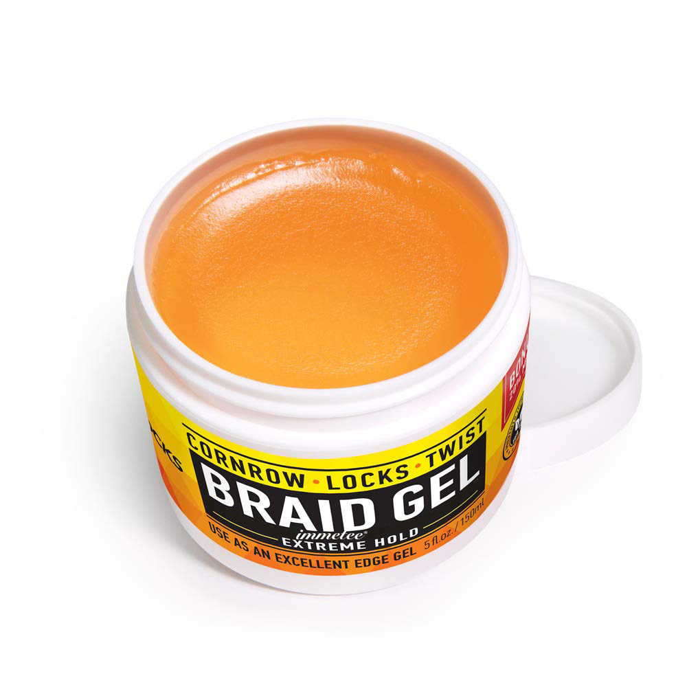 Oem Odm Braiding Gel And Edge Control Shine And Firm Jam Gel For Hair Braids