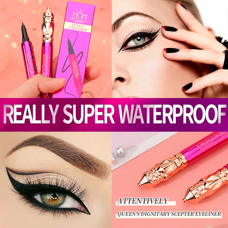 Customize Luxury Waterproof Matte Liquid Eye Liner Private Label Liquid Eyeliner Pen For Eye Makeup