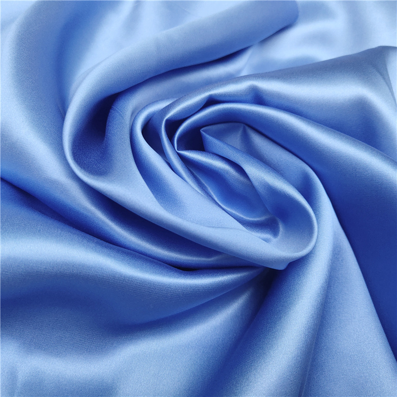 OEKO-TEX 100 Wholesale 16 19 22 25 30 Momme 100% Pure Silk Fabric 6A Grade Mulberry Silk Charmeuse Fabric