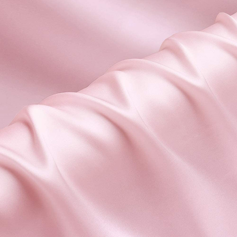 114cm Pink 100% natural mulberrry silk 22mm silk charmeuse fabric