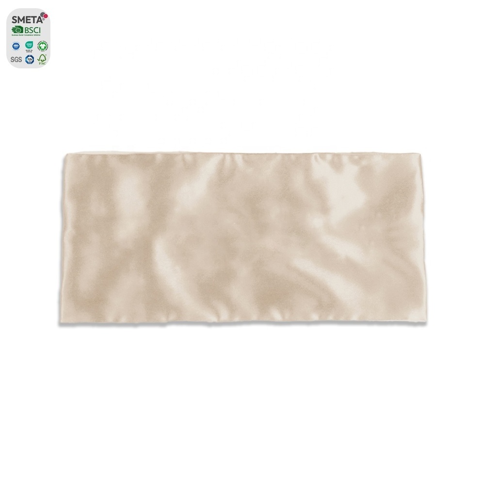 New Arrival 100% Mulberry Silk Eye Pillow Filled With Natural Materials For Relax