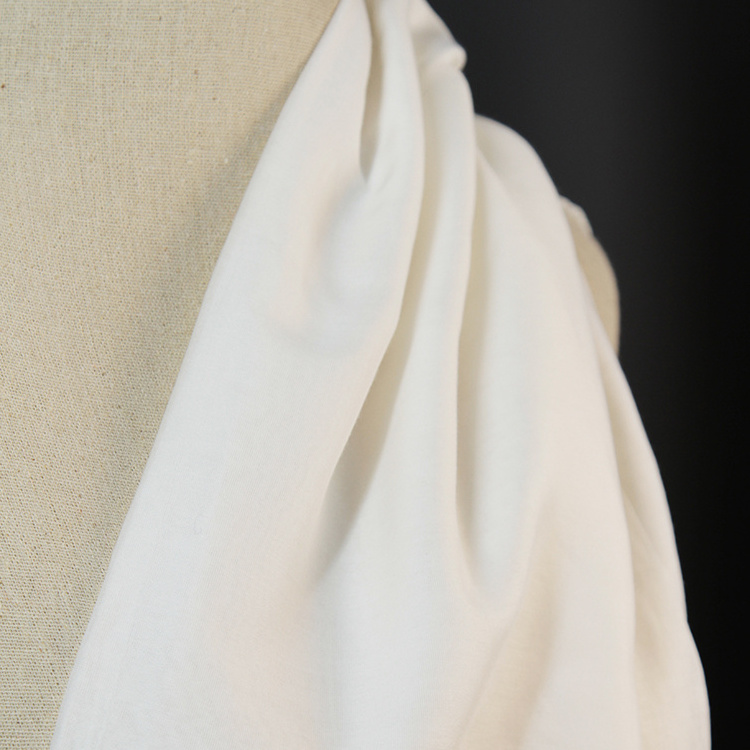 Natural White Super Soft 100% Pure Silk CDC fabric For Bedding