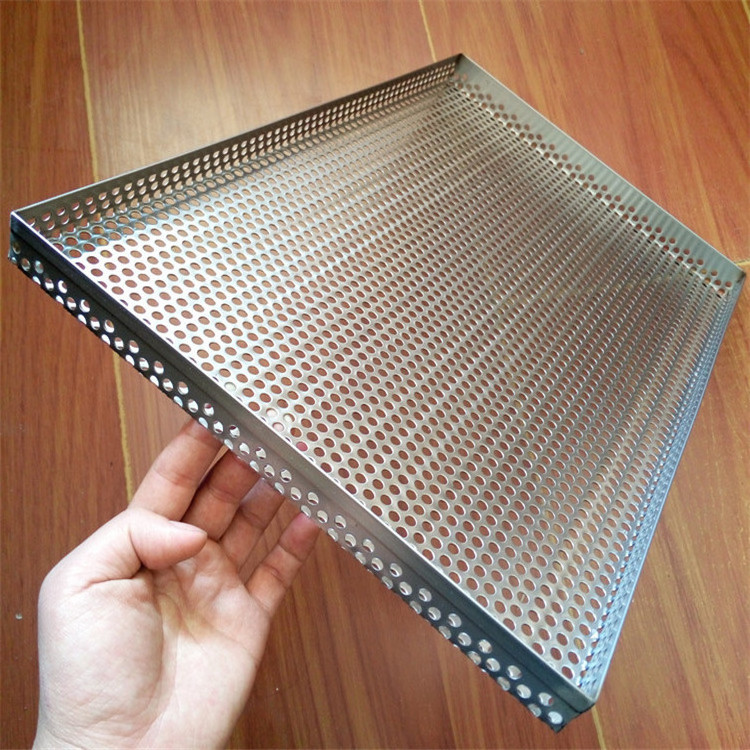 Custom-made 304/316/Aluminum Tray Customized Tray Rectangular Round High Temperature Resistant for Baking