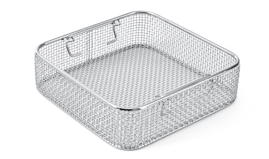 Custom-made Stainless Steel 304 316 316L Instrument Tray and Woven Wire Mesh Baskets Sterilization Tray Disinfection Basket