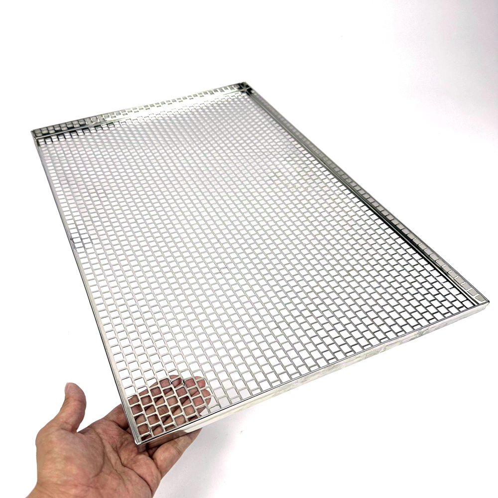 Custom-made 304/316/Aluminum Tray Customized Tray Rectangular Round High Temperature Resistant for Baking