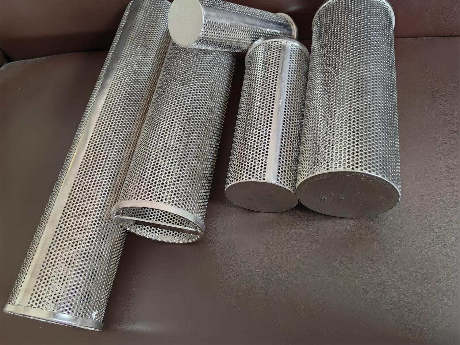 Factory Supply Stainless Steel Mesh Cylinder Filter Tubes SS304 Metal Woven Mesh Screen Filter Tube forBeer filtration