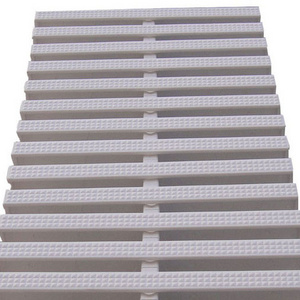 Factory price I type grille drain swimming pool overflow PVC grating non-slip gutter