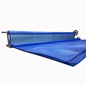 swimming pool 400 micron PE material bubble waterproof cover swimming pool hard cover