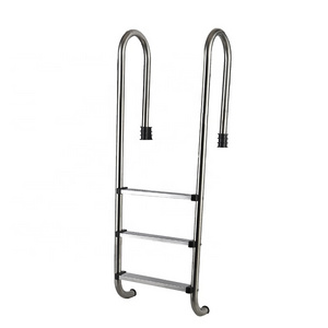 Swimming Pool Handrail Ladder SS304 4 Steps Pool Heavy Duty Ladder Stainless Steel MU Series 2 Years DAREMAY CN;GUA MU-415 1.0mm