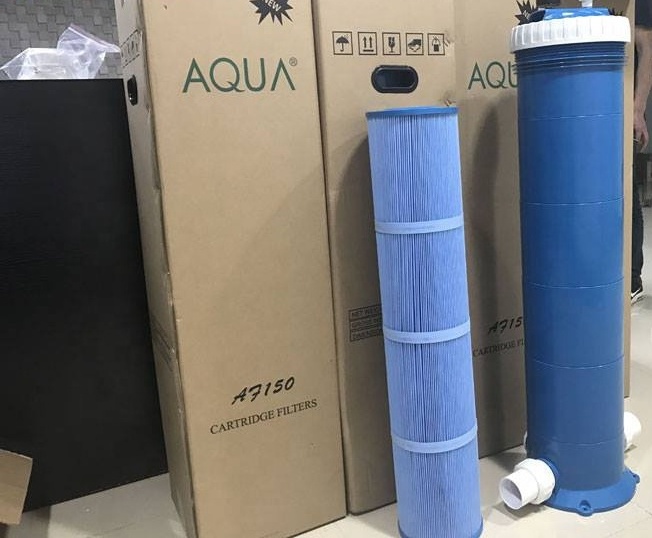 Aqua high quality pool water filter cartridge swimming pool cartridge filter