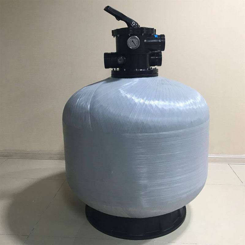 Swimming Pool Filtration System Top-mount Sand Fiberglass Pool Sand Filter