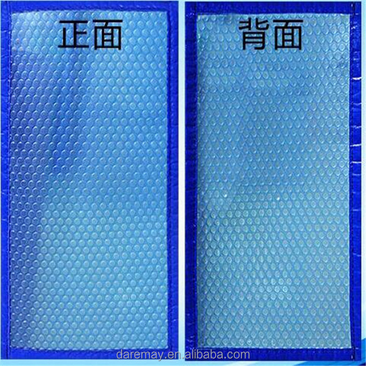 swimming pool 400 micron PE material bubble waterproof cover swimming pool hard cover