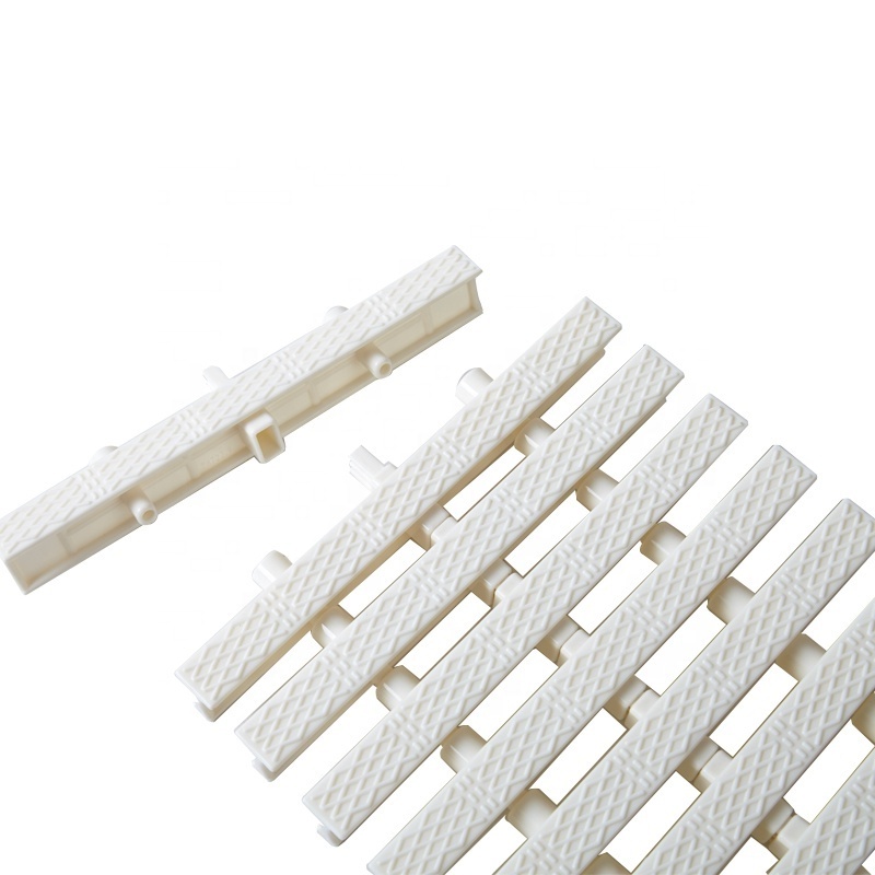 PPS material 20cm pvc swimming pool overflow gutter grating