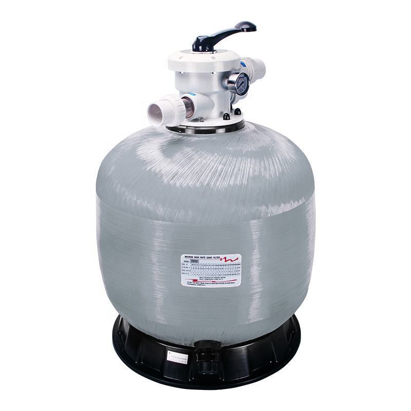 Swimming Pool Filtration System Top-mount Sand Fiberglass Pool Sand Filter