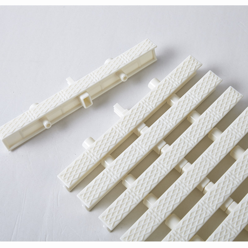 PPS material 20cm pvc swimming pool overflow gutter grating