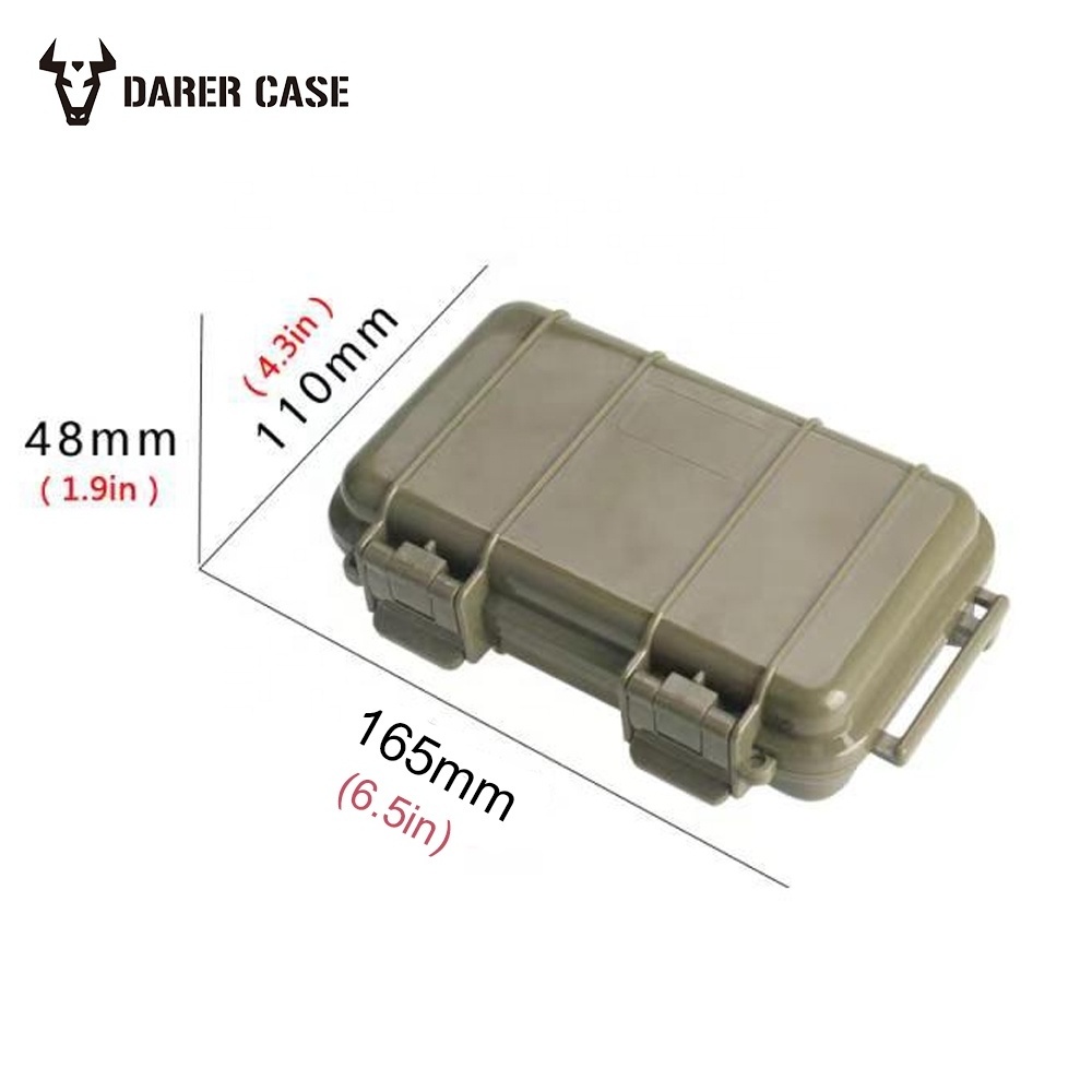 DPC004-1 165*110*48mm Wholesale Hard Small Plastic Component Tool Carry Packing Case With Click Lock