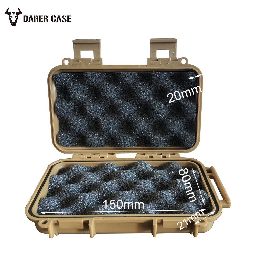 DPC004-1 165*110*48mm Wholesale Hard Small Plastic Component Tool Carry Packing Case With Click Lock