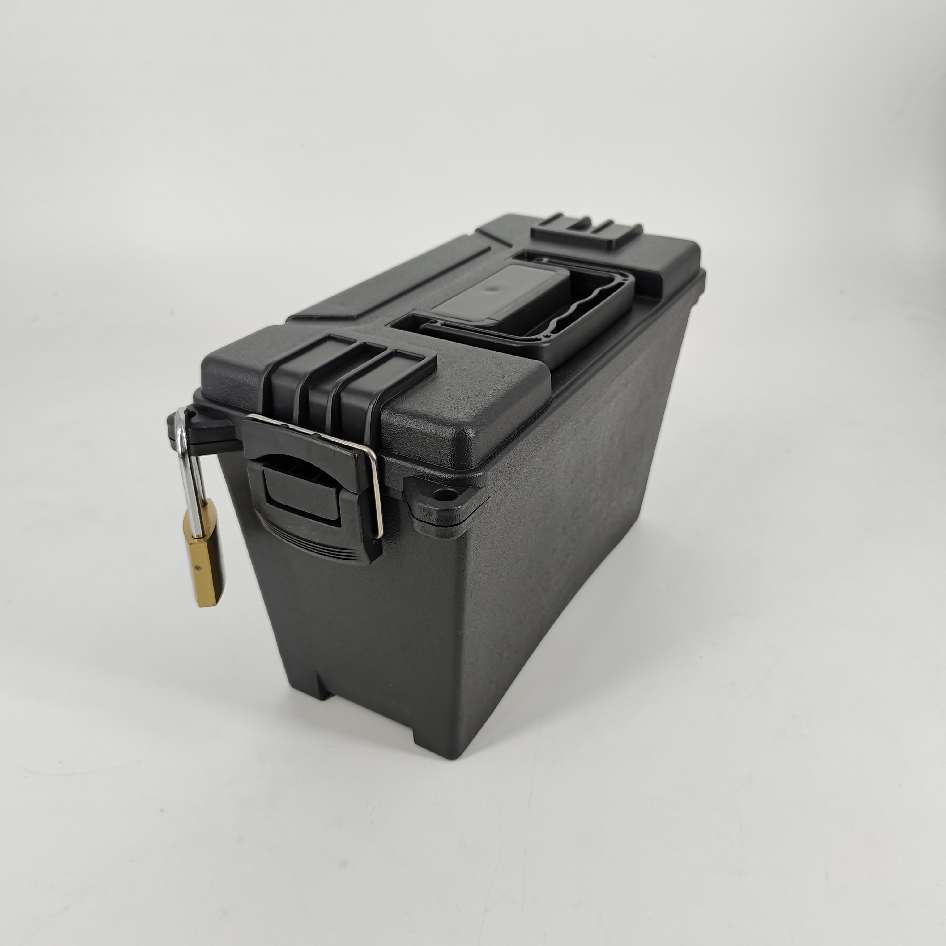 AMMO2924-1 266*124*182 mm Black Plastic AMMO CASE  AMMO CAN