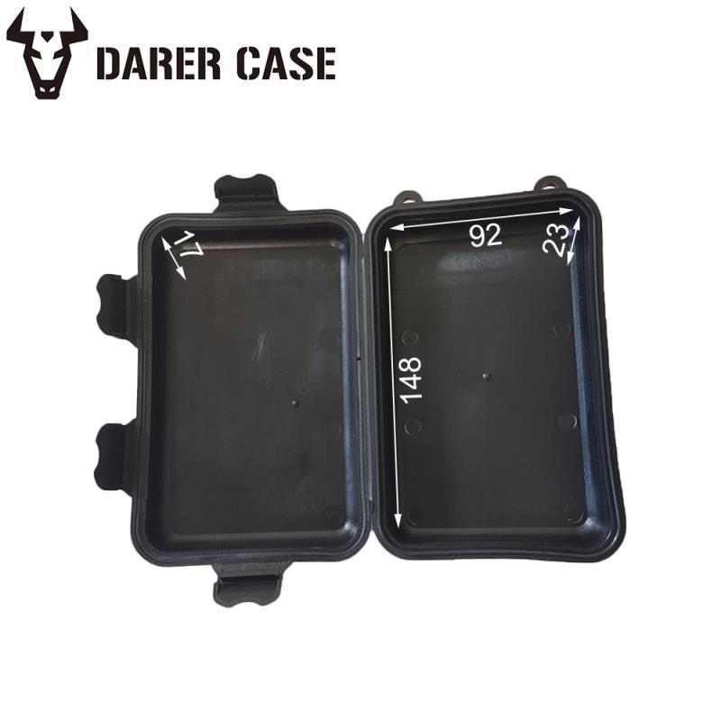 DPC000-2 IP67 hard plastic instrument carry tool case rugged case with foam